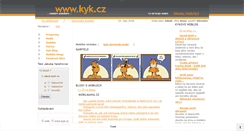 Desktop Screenshot of kyk.cz